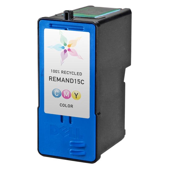Remanufactured Dell HT956 Color Ink Cartridge (158 Pages)