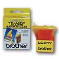 OEM Brother LC21Y Yellow Ink Cartridge (450 Pages)
