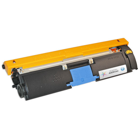 Compatible Konica-Minolta A00W362 Cyan Toner Cartridge (4,500 Pages)