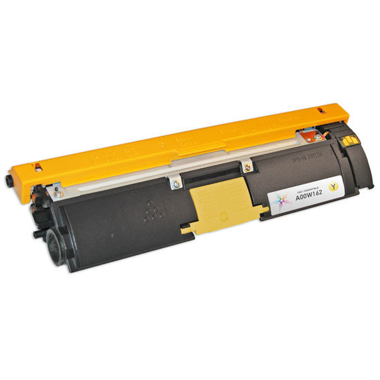 Compatible Konica-Minolta A00W162 Yellow Toner Cartridge (4,500 Pages)