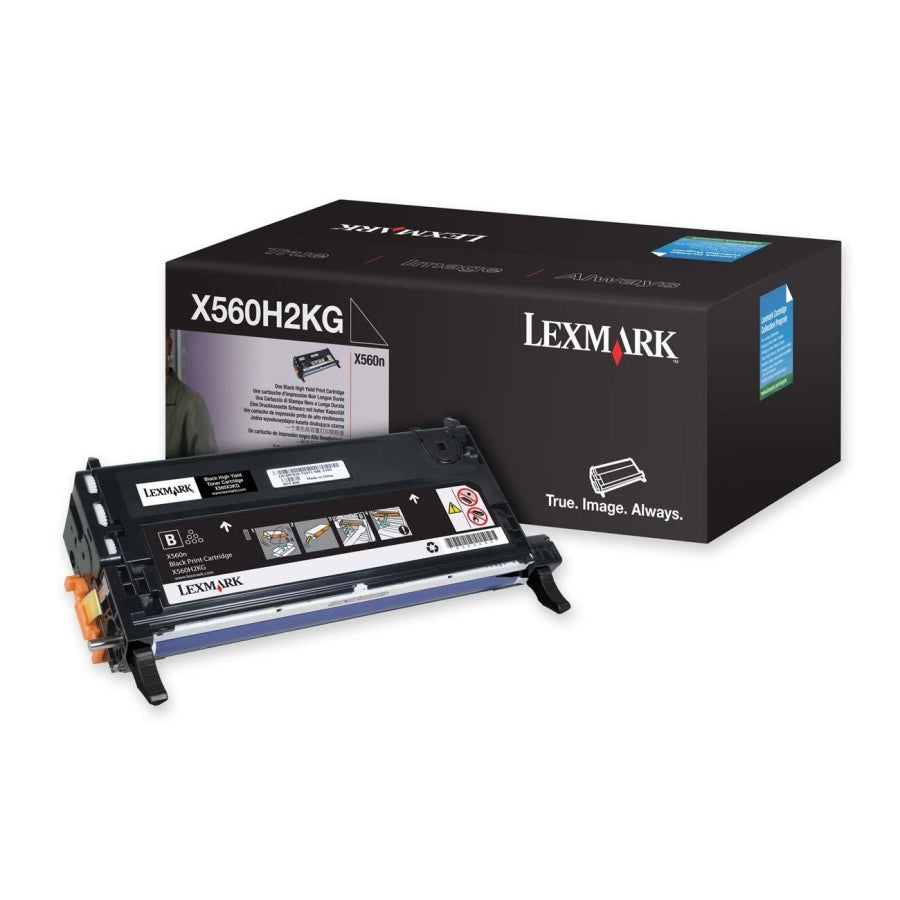OEM Lexmark X560H2KG Black Toner Cartridge (10,000 Pages)