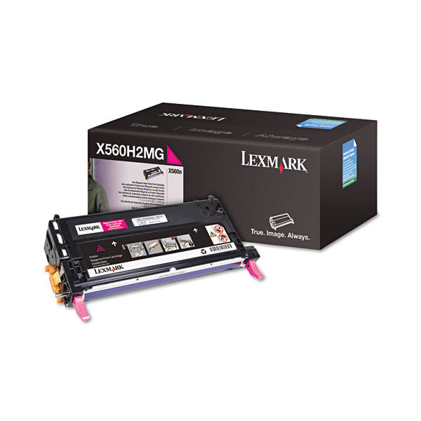 OEM Lexmark X560H2MG Magenta Laser Toner Cartridge (10,000 Pages)