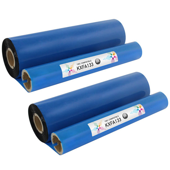 Compatible Panasonic KX-FA133 Black Fax Thermal Roll (650 Pages)