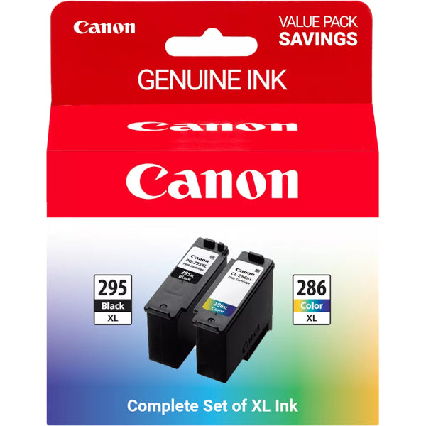 OEM Canon PG-295/CL-286 High Yield Value Pack Ink Cartridge