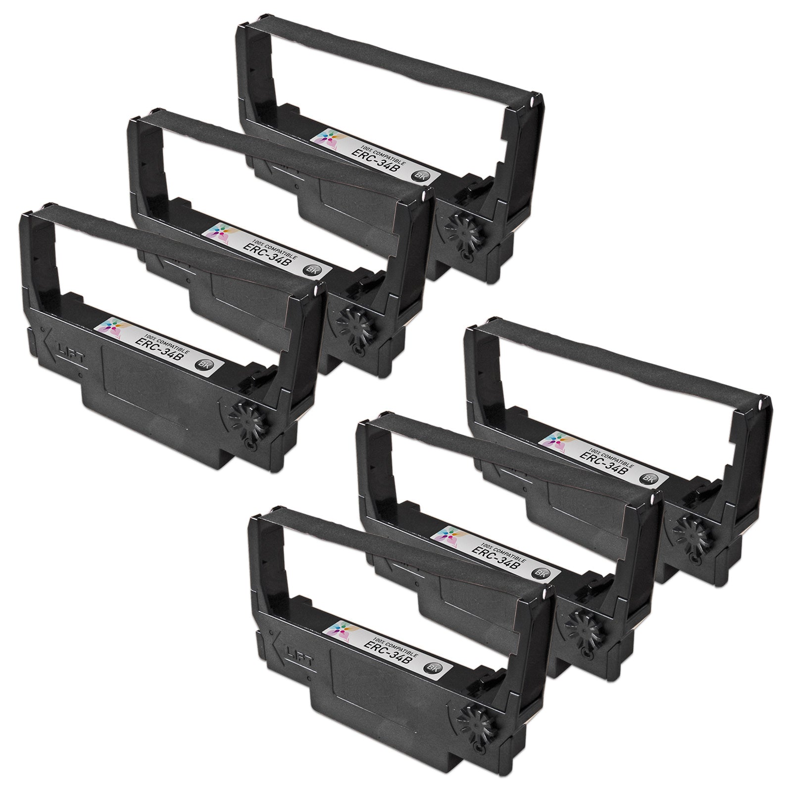 Compatible Epson ERC-34B Black Ribbon