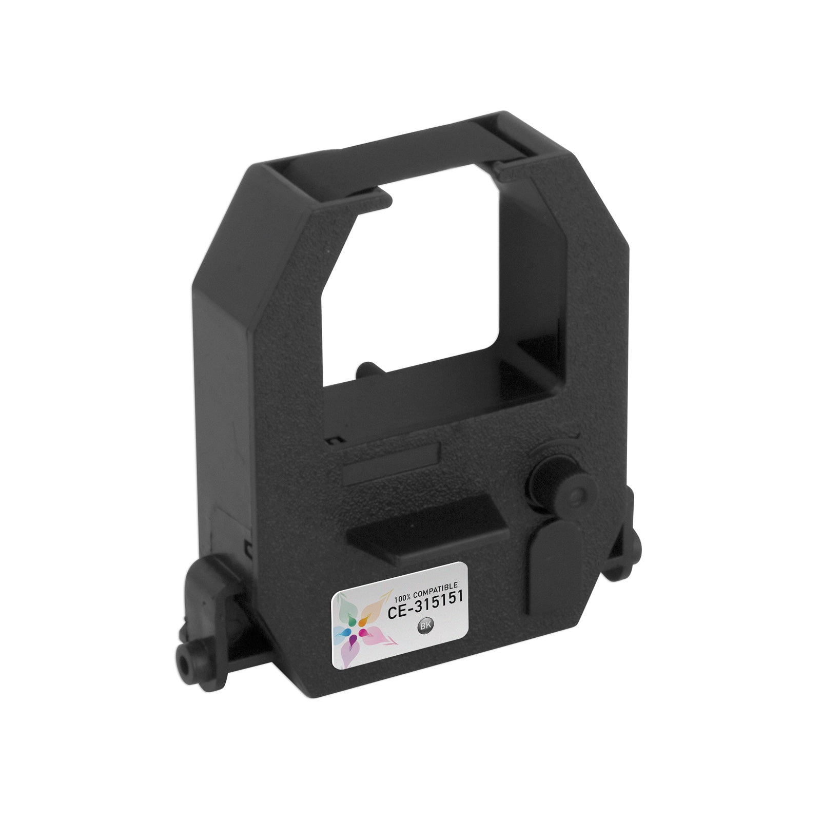 Compatible Amano CE-315151 Black Ribbon Cartridge