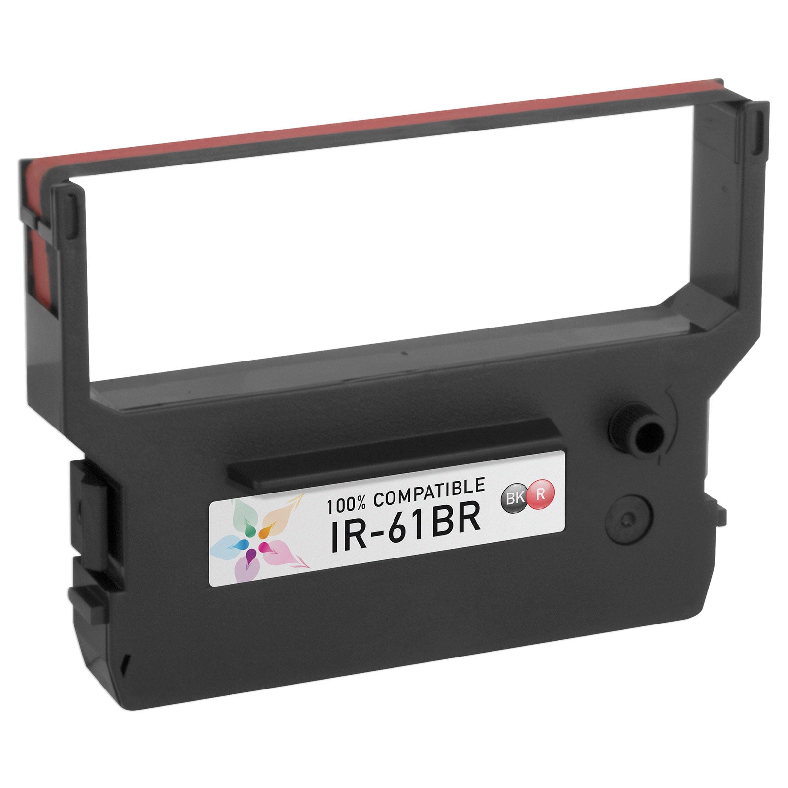 Compatible Citizen IR-61 Black / Red Ribbon Cartridge