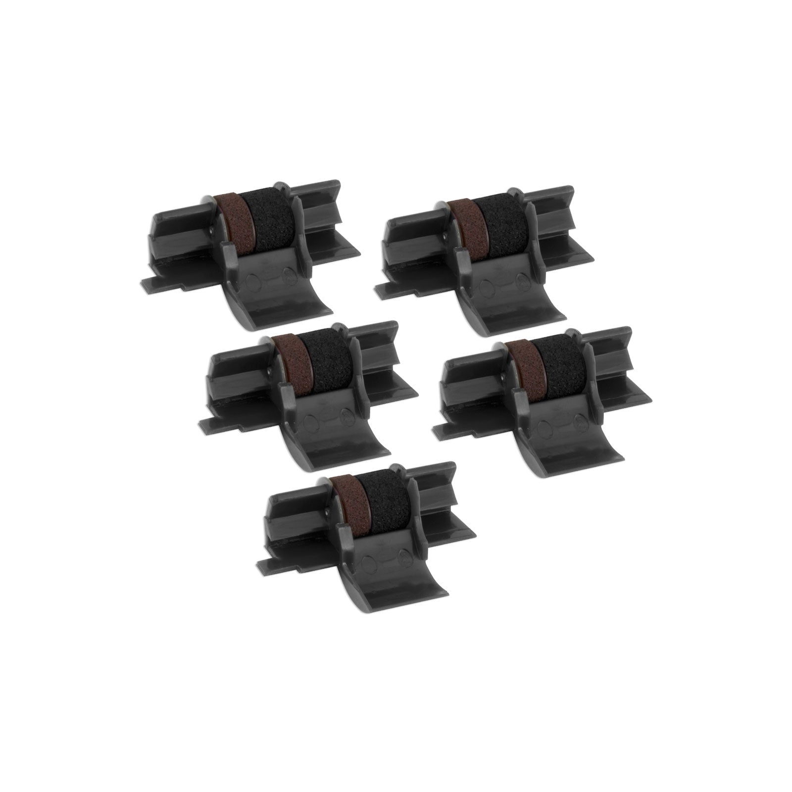 Compatible Porelon CP-13 Black/Red Ink Roller 5PK