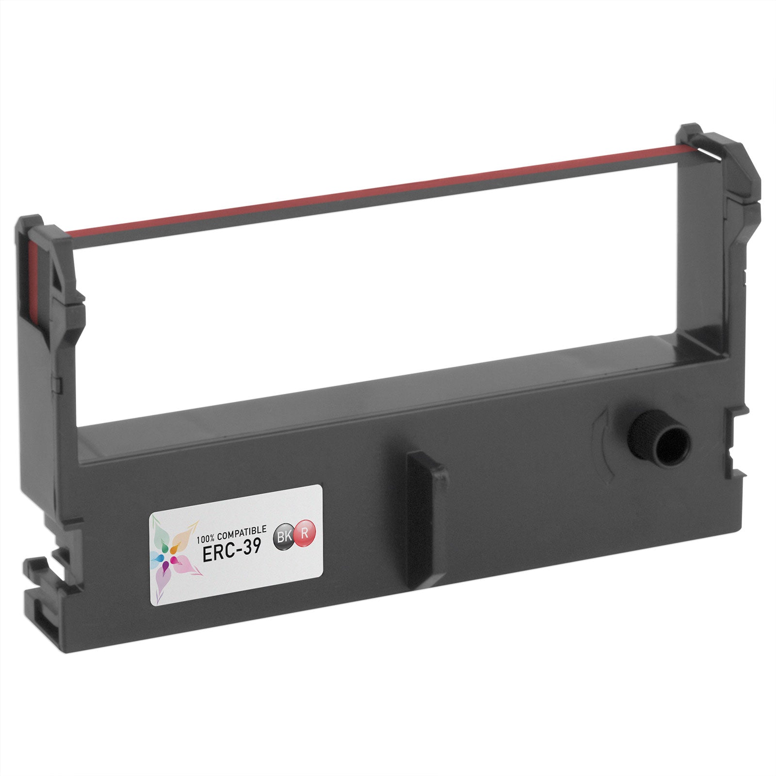 Compatible Epson ERC-39 Black Red Ribbon Cartridge