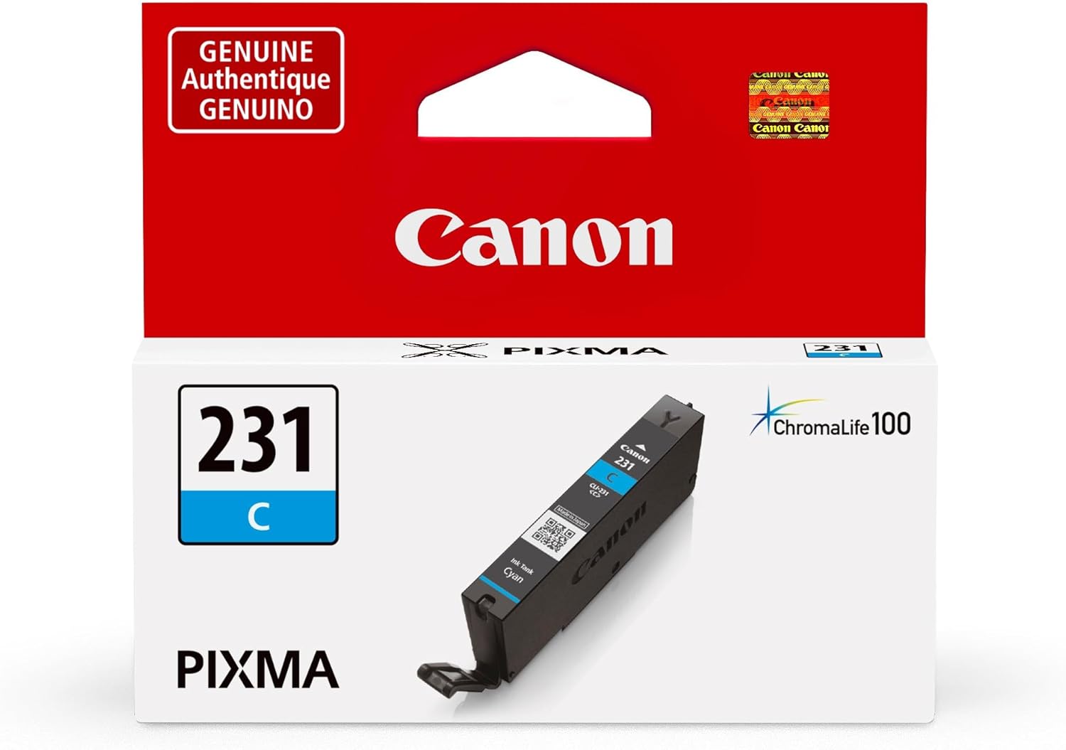 OEM Canon CLI-231 Cyan Ink Tank (400 Pages)