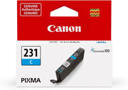 OEM Canon CLI-231 Cyan Ink Tank (400 Pages)