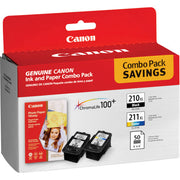 OEM Canon PG-210XL Black / CL-211XL Ink 2-Pack (700 Pages)