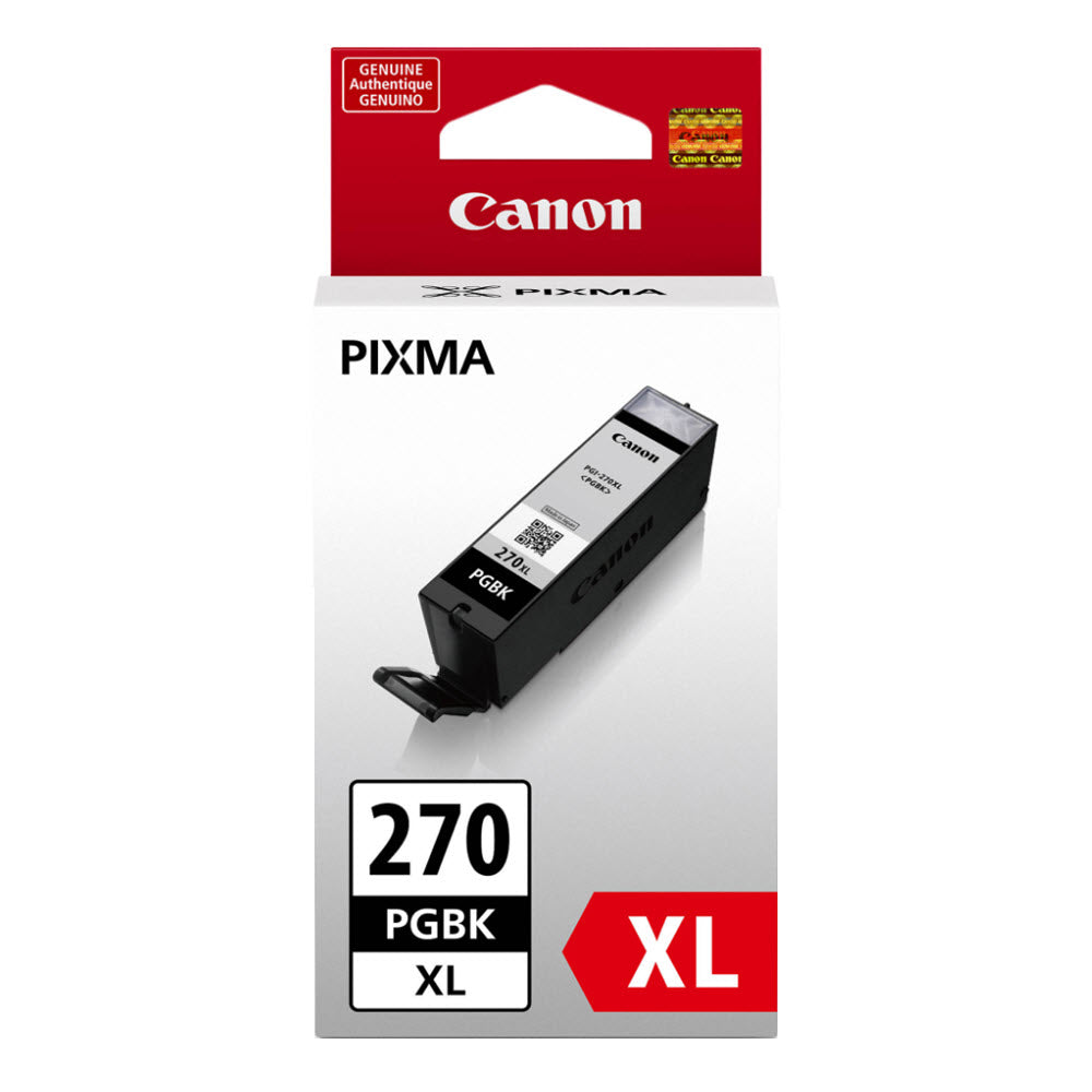 OEM Canon PGI-270XL High Yield Black Ink Cartridge (500 Pages)