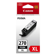 OEM Canon PGI-270XL High Yield Black Ink Cartridge (500 Pages)
