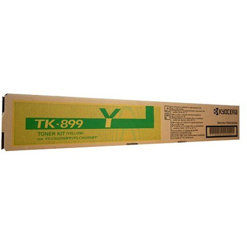 OEM CopyStar TK-899Y Yellow Toner Cartridge (6,000 Pages)