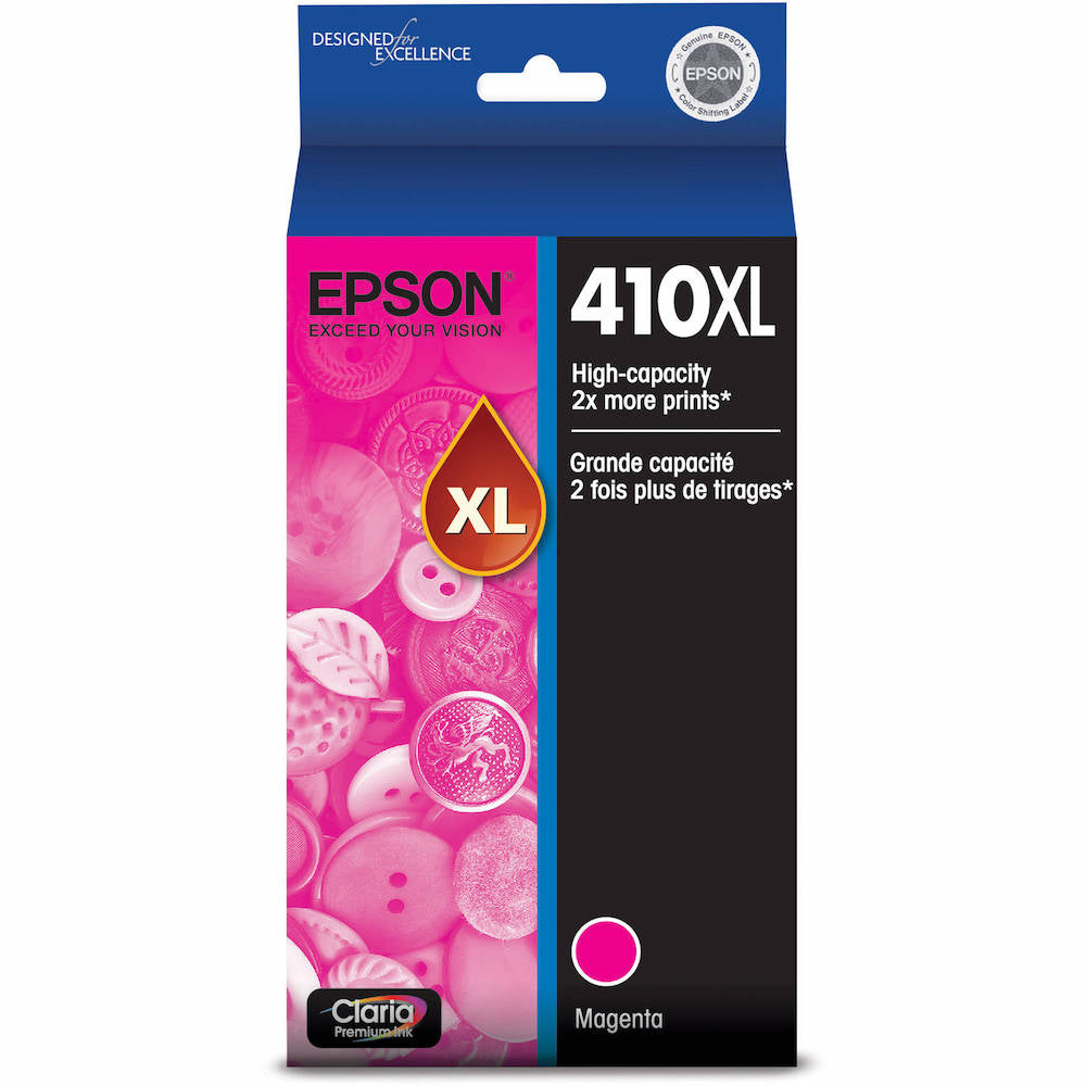 OEM Epson T410XL320 Magenta Ink Cartridge (650 Pages)