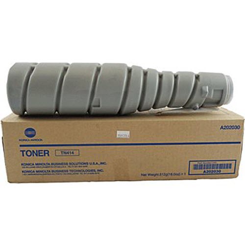 OEM Konica Minolta TN414 Black Toner Cartridge (25,000 Pages)