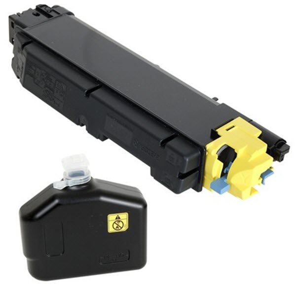 OEM Kyocera TK-5142Y Yellow Toner Cartridge (5,000 Pages)