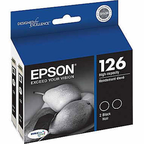 OEM Epson T126120 Black High Yield Ink Cartridge (740 Pages)
