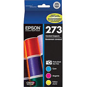 OEM Epson 273 4-Color Multipack Ink Cartridge (550 Pages)