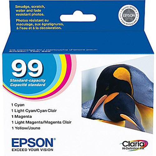 OEM Epson 99 5-Color Ink Cartridge Multipack (500 Pages)