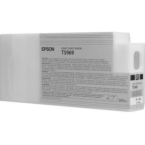 OEM Epson T5969 350ml Light Light Black Ink Cartridge
