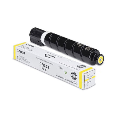 OEM Canon GPR-51 Yellow Toner Cartridge (21,500 Pages)