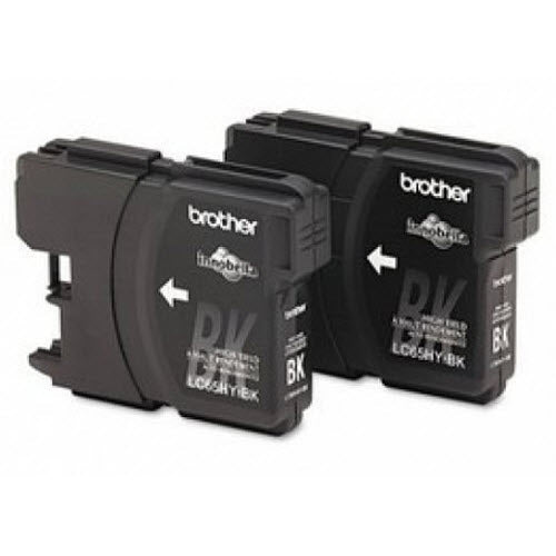 OEM Brother LC652PKS High Yield Black Ink Cartridges (1,800 Pages)