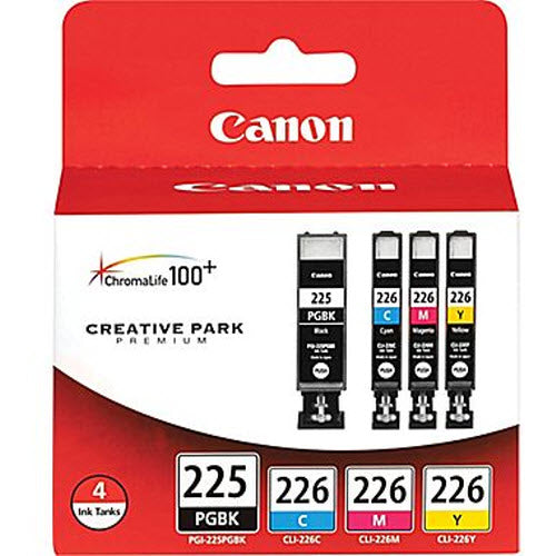 OEM Canon PGI-225 / CLI-226 4-Color Multipack (1,870 Pages)