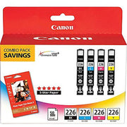 OEM Canon CLI-226 4-Color Multipack Ink Cartridge (510 Pages)