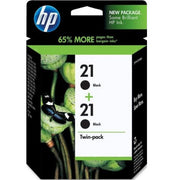 OEM HP 21 Black Ink Twin Pack (300 Pages)