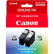 OEM Canon PG-295/CL-286 Standard Yield Value Pack Ink Cartridge