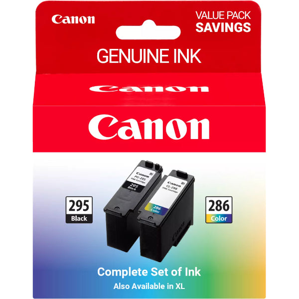OEM Canon PG-295/CL-286 Standard Yield Value Pack Ink Cartridge