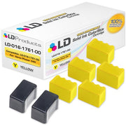 Compatible Xerox 016-1761-00 Yellow & Black Solid Ink ColorStix Cartridge