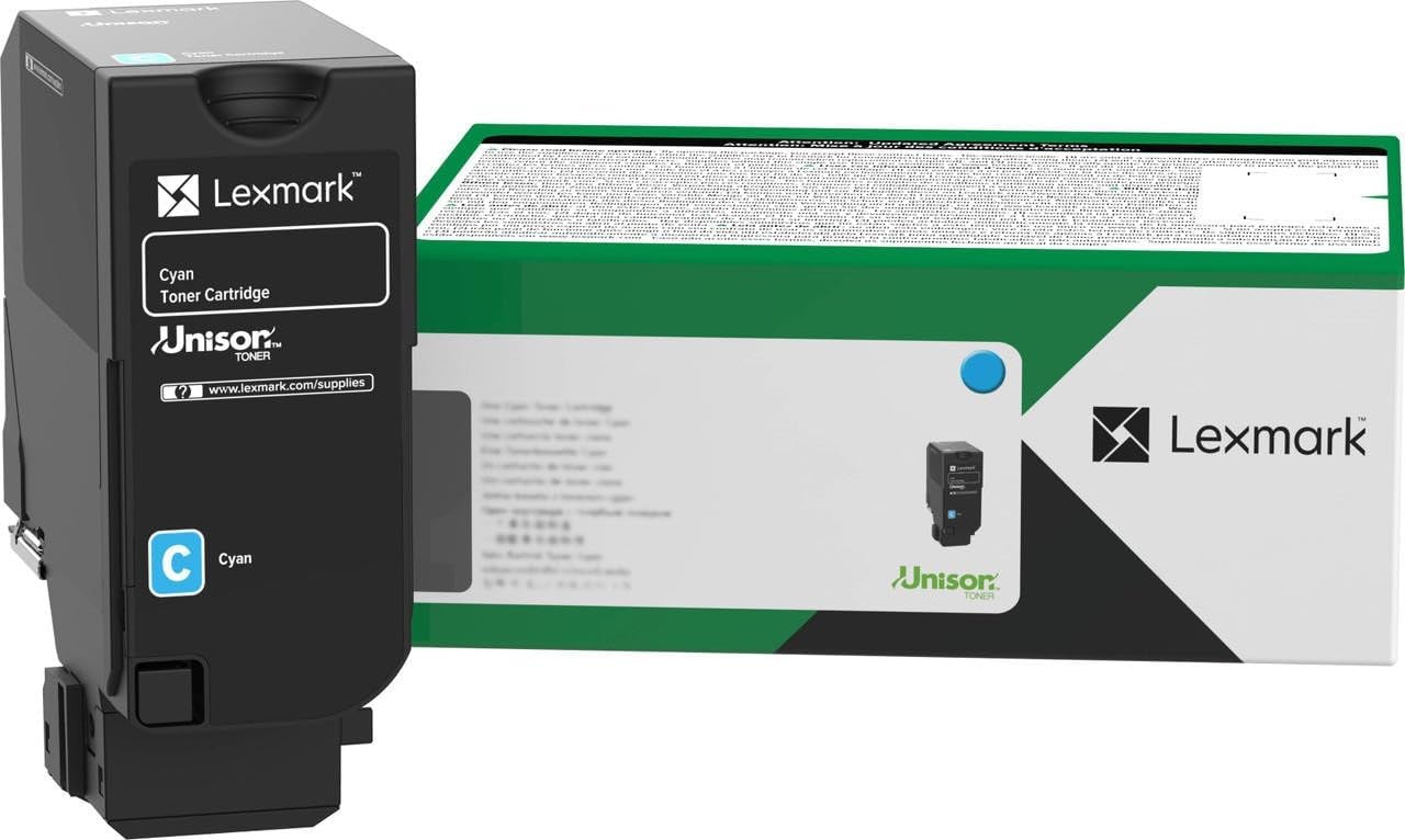 OEM Lexmark 71C1HC0 Cyan Toner Cartridge (10,500 Pages)