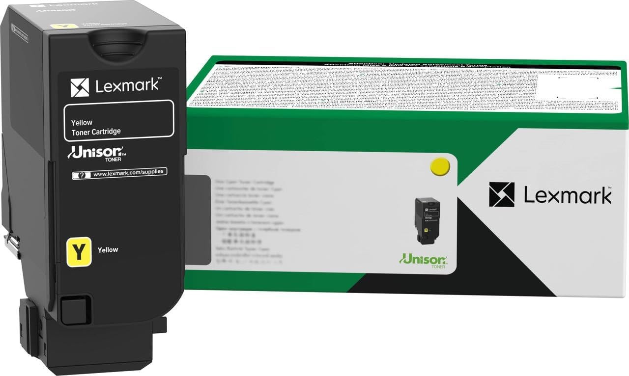 OEM Lexmark 71C1HY0 Yellow Toner Cartridge (10,500 Pages)