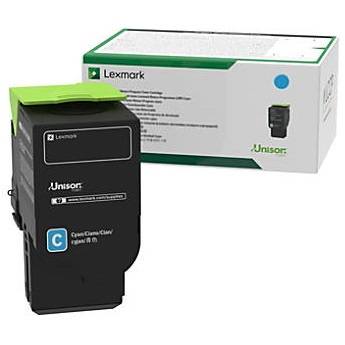 OEM Lexmark CS735 Extra HY Cyan Toner Cartridge (12,500 Pages)