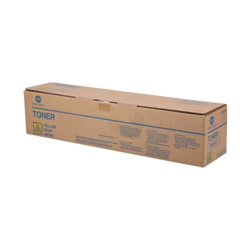 OEM Konica-Minolta TNP48Y Yellow Toner Cartridge (10,000 Pages)