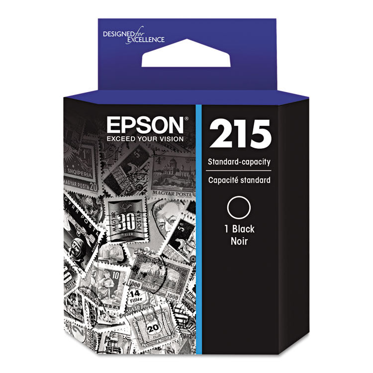 OEM Epson T215120 Black Ink Cartridge (250 Pages)