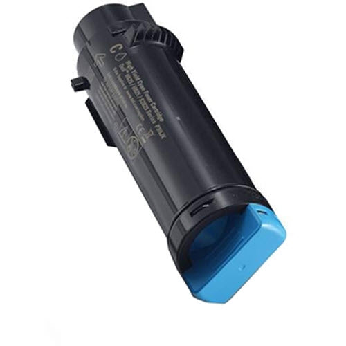 OEM Dell 593-BBOT Cyan Toner Cartridge (1,200 Pages)