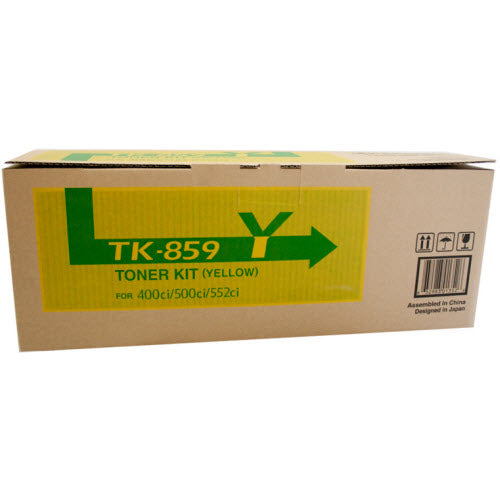 OEM CopyStar TK859Y Yellow Toner Cartridge (18,000 Pages)