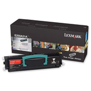 OEM Lexmark E260A21A Black Toner Cartridge (3,500 Pages)