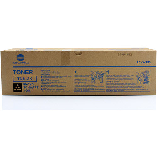 OEM Konica Minolta TN-612K Black Toner Cartridge (37,400 Pages)