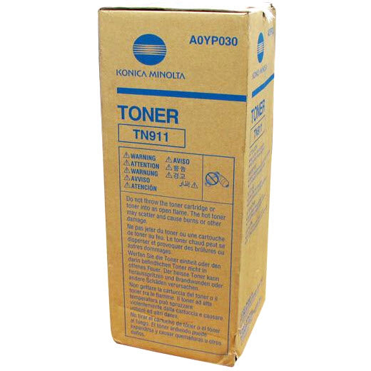 OEM Konica Minolta TN911 Black Toner Cartridge (80,000 Pages)