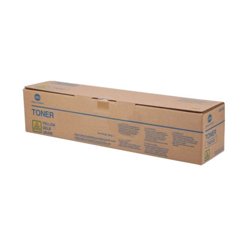 OEM Konica Minolta TN214Y Yellow Toner Cartridge (18,500 Pages)