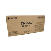OEM Kyocera Mita TK-667 Black Toner Cartridge (55,000 Pages)