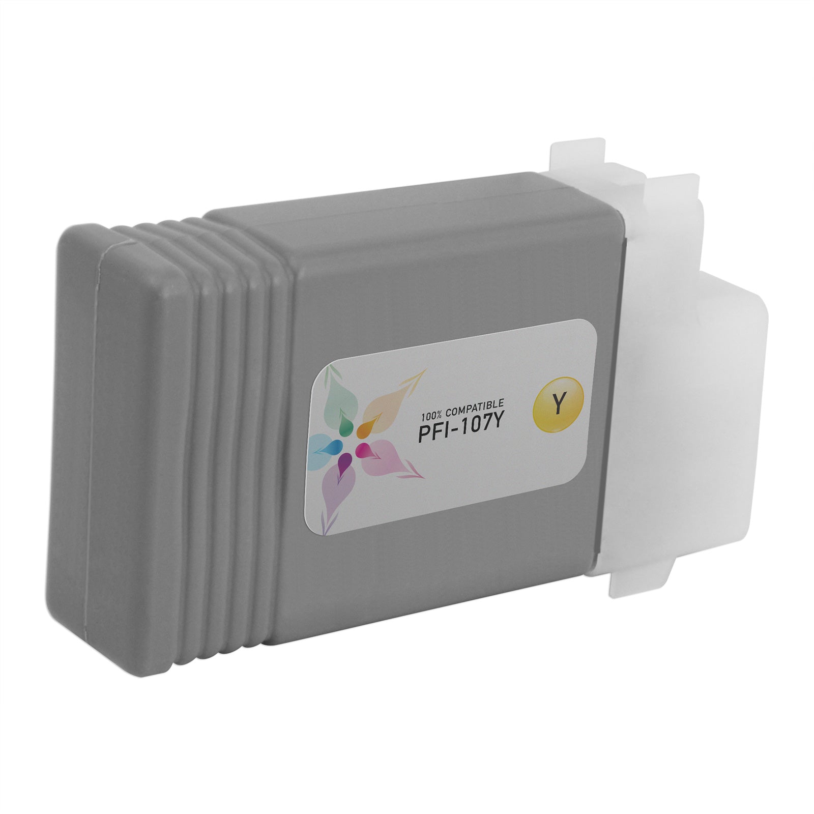 Compatible Canon PFI-107Y Yellow Ink Cartridge