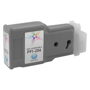 Compatible Canon PFI-206C Cyan Ink Cartridge
