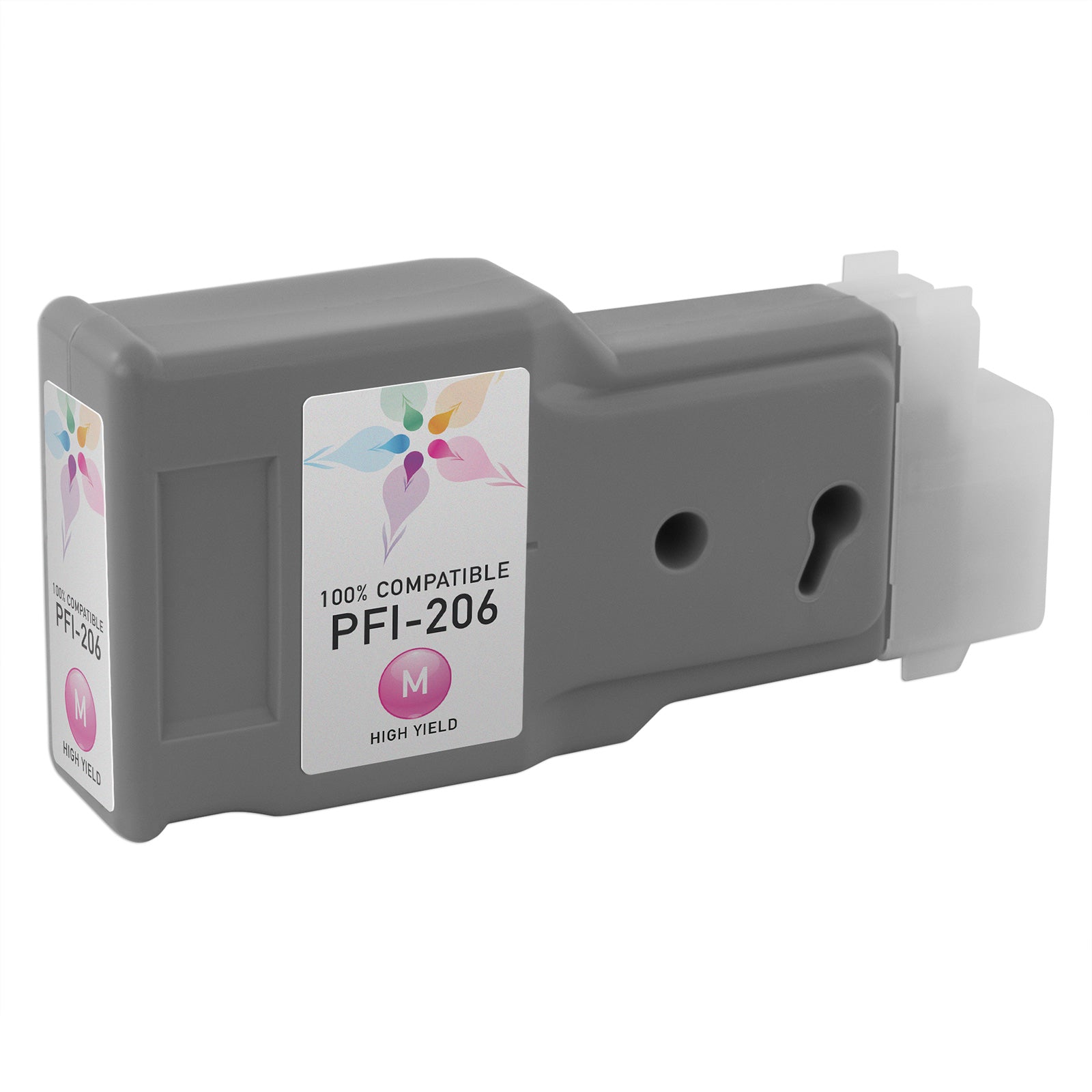 Compatible Canon PFI-206M Magenta Ink Cartridge