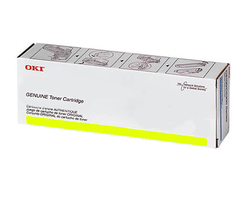 OEM Okidata 45643505 Yellow Toner Cartridge (28,000 Pages)